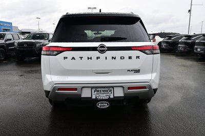 2025 Nissan Pathfinder Platinum