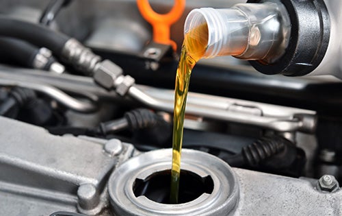 Oil change service